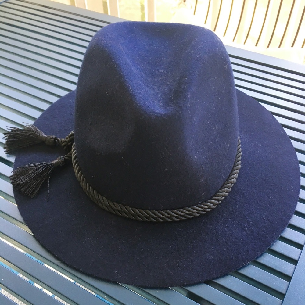 Navy and Black Hat